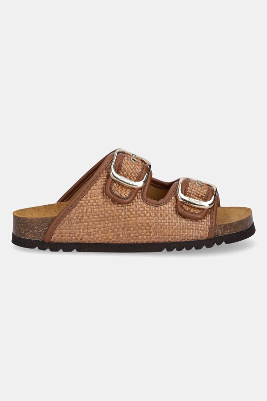Scholl klapki NOELLE F322411175 brązowy SS25