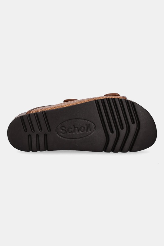 Scholl klapki NOELLE F322411175 brązowy