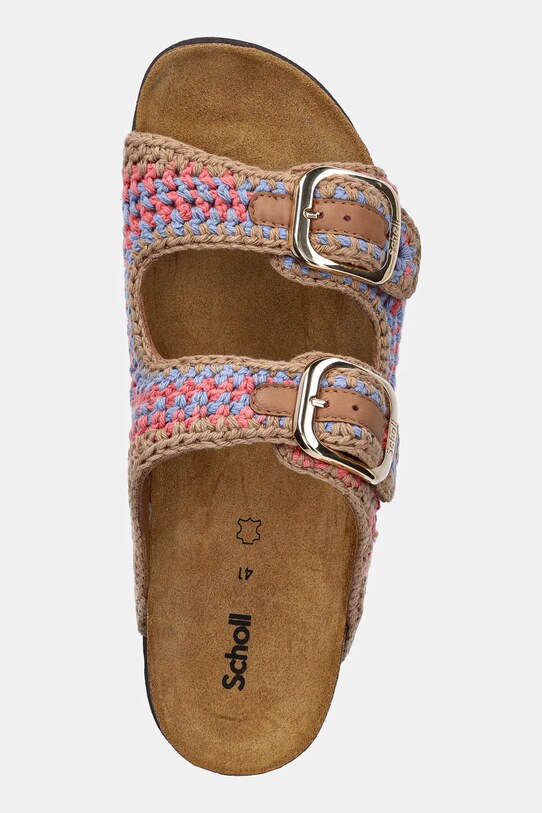 Scholl papuci NOELLE bej F322483014