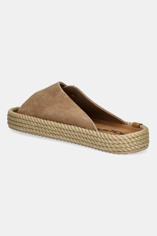 Взуття Шкіряні шльопанці Bohonomad Casablanca CAS.12 коричневий