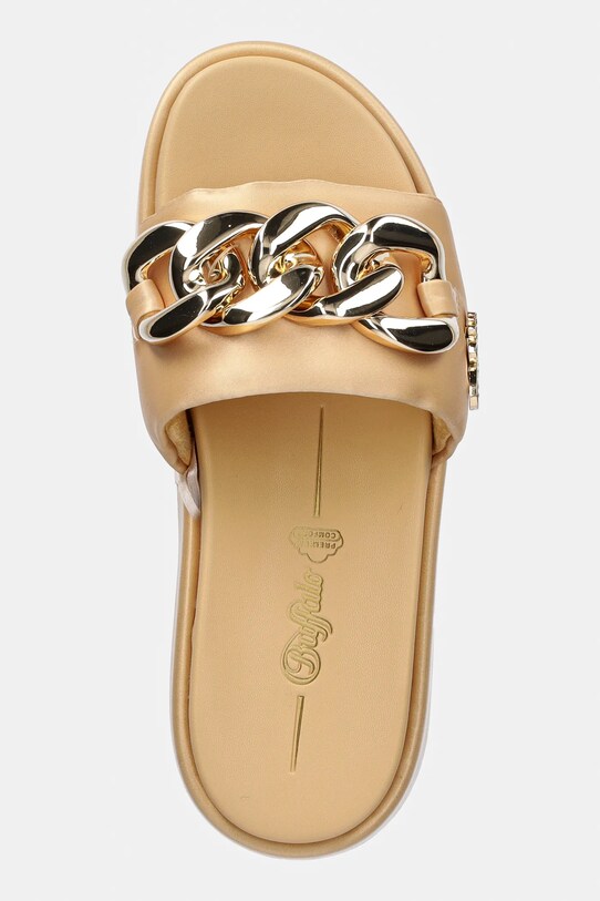 Šľapky Buffalo Noa Slide Chain 2.0 žltá 1602259.GLD