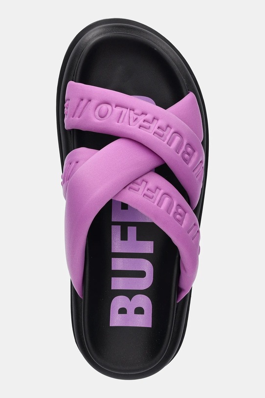 Šľapky Buffalo Palma Cross fialová 1602279.PUR