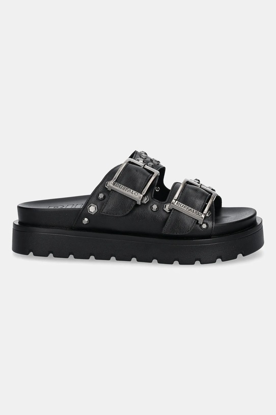 Buffalo klapki Raya Ari Stud 1602290.BLK czarny SS25