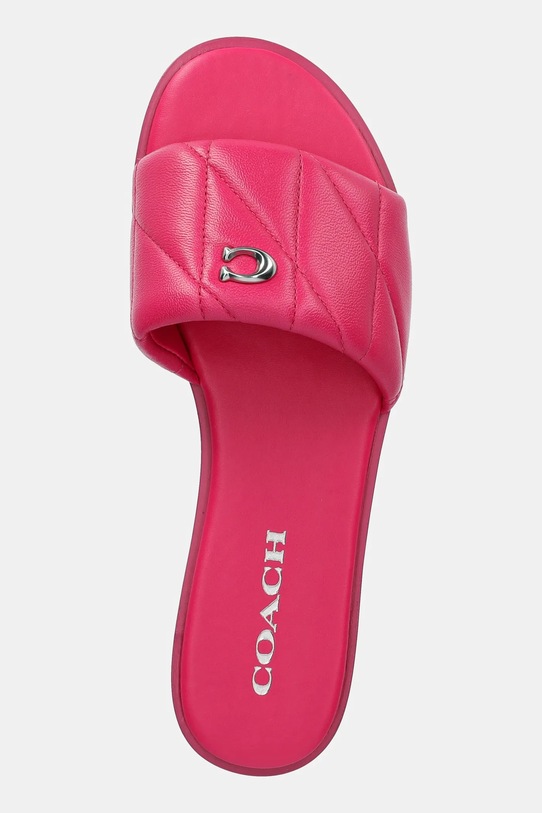 Kožne natikače Coach Holly roza CR047.WYE