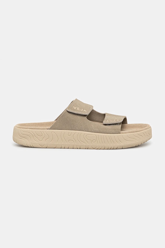 Veja ciabatte slide in camoscio Etna SA3220670A beige SS25