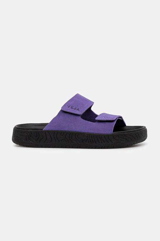 Veja suede sliders Etna SA3220677A violet SS25