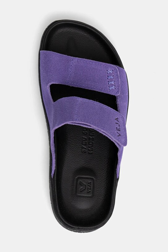 Veja suede sliders Etna violet SA3220677A