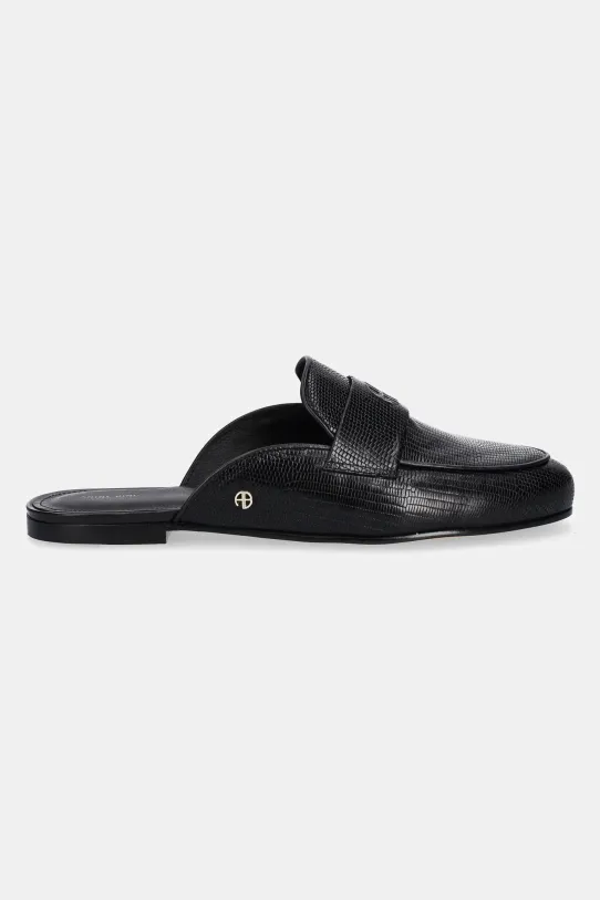 Kožené šľapky Anine Bing Corrine Mules A.14.10963 čierna SS25