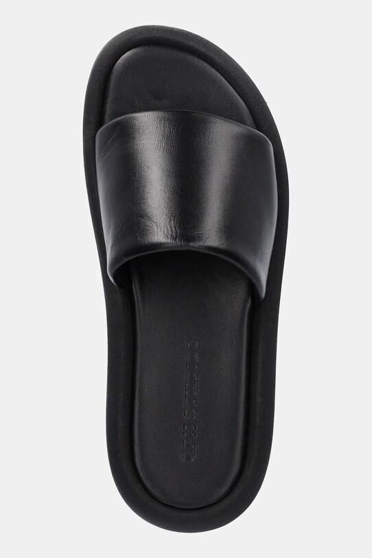 Copenhagen klapki skórzane Leather czarny CPH773