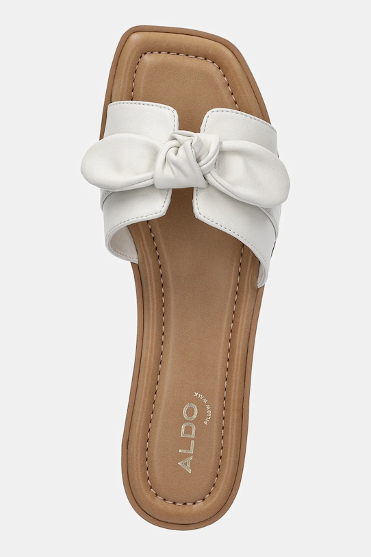 Aldo șlapi de piele LAVINIA bej 13917635.LAVINIA