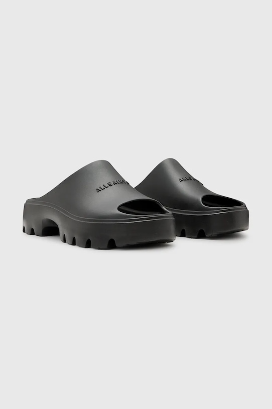 AllSaints klapki Eclipse Slider W033FC.BLK czarny SS25