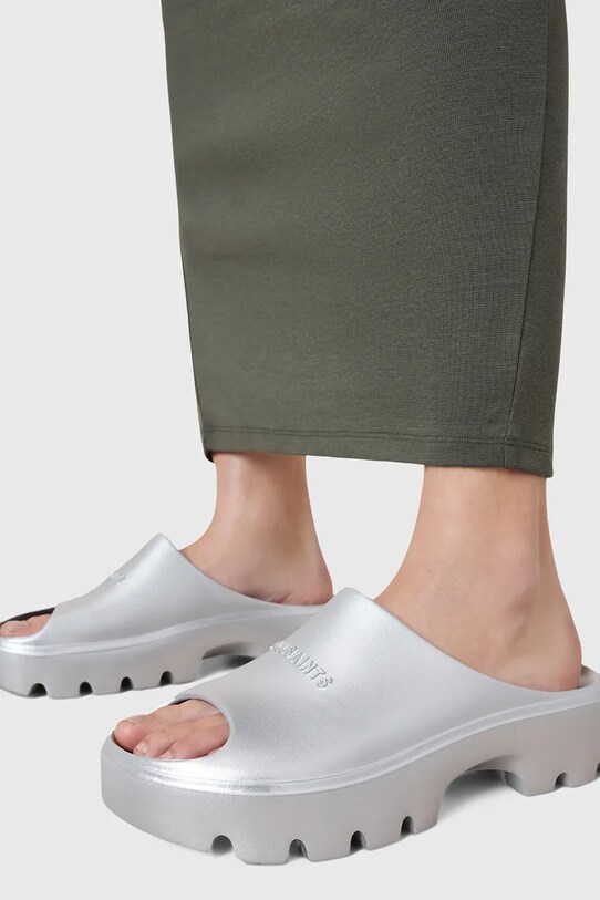 AllSaints klapki Eclipse Slider W033FC.SLV