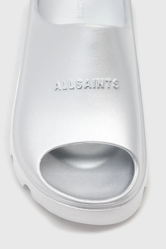 AllSaints klapki Eclipse Slider W033FC.SLV srebrny