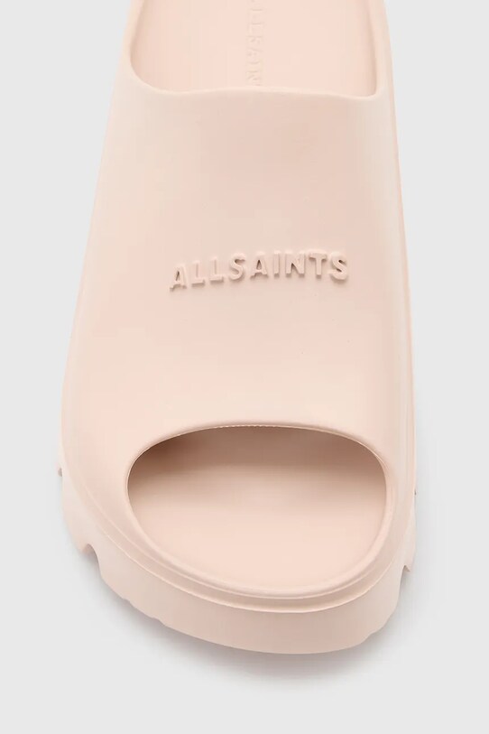 AllSaints klapki Eclipse Slider różowy W033FC.RDU