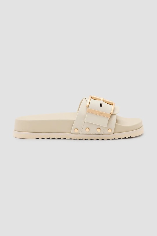 Natikače AllSaints Ellie Stud Slider ostalo bež W038FC.CHW