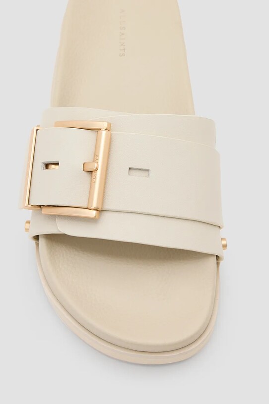 Natikače AllSaints Ellie Stud Slider W038FC.CHW bež