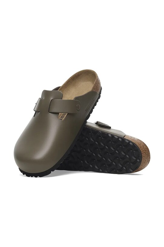Birkenstock șlapi de piele Boston NL 1029156