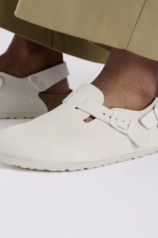 Birkenstock klapki zamszowe Tokio LEVE 1029198