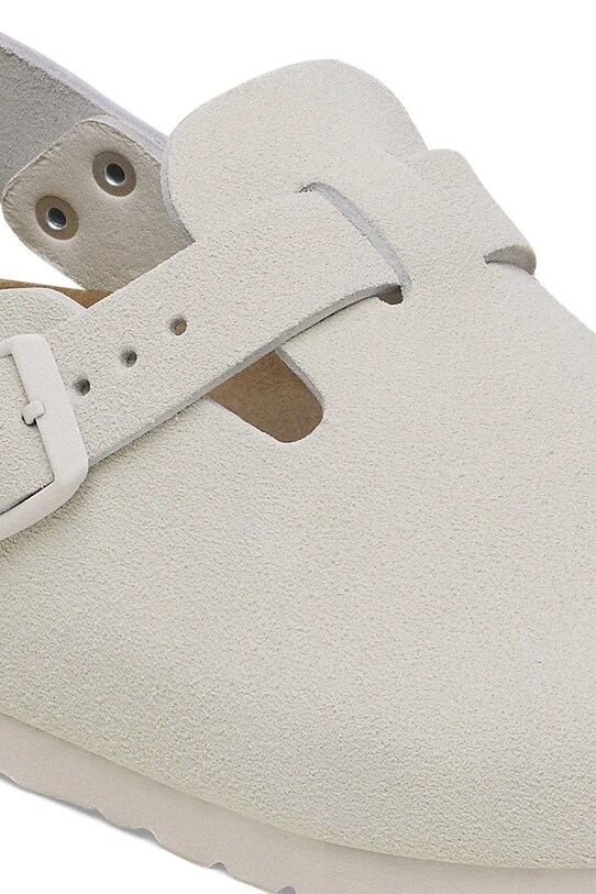 Scarpe Birkenstock ciabatte slide in camoscio Tokio LEVE 1029270 bianco
