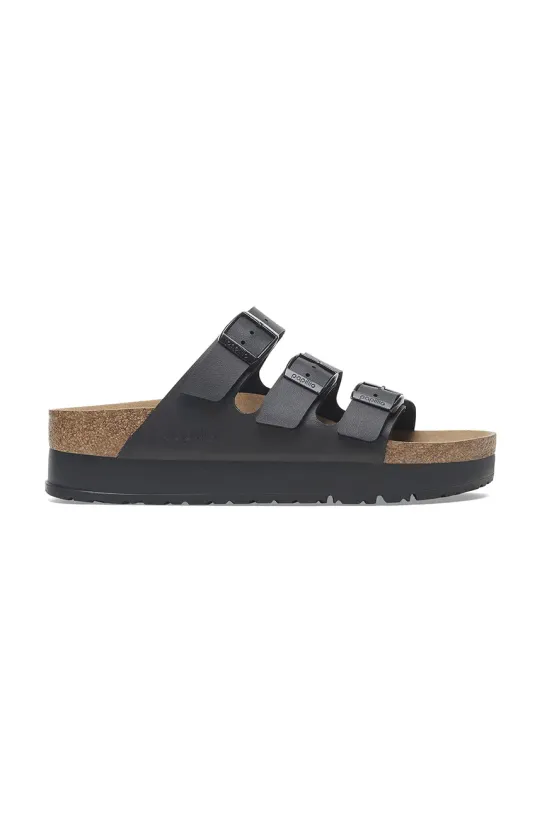 Birkenstock sliders Florida III Flex Platform BF synthetic black 1029737