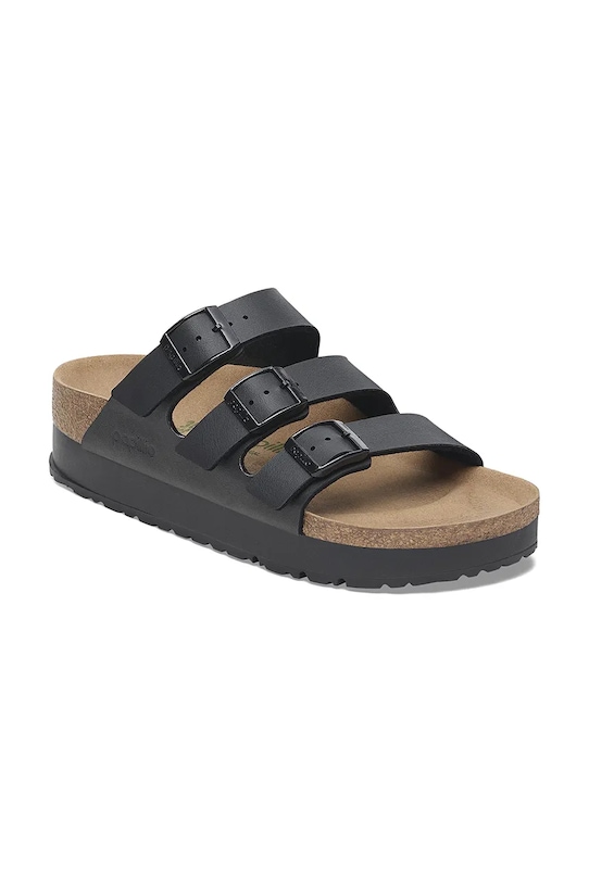 Birkenstock sliders Florida III Flex Platform BF 1029737 black SS25