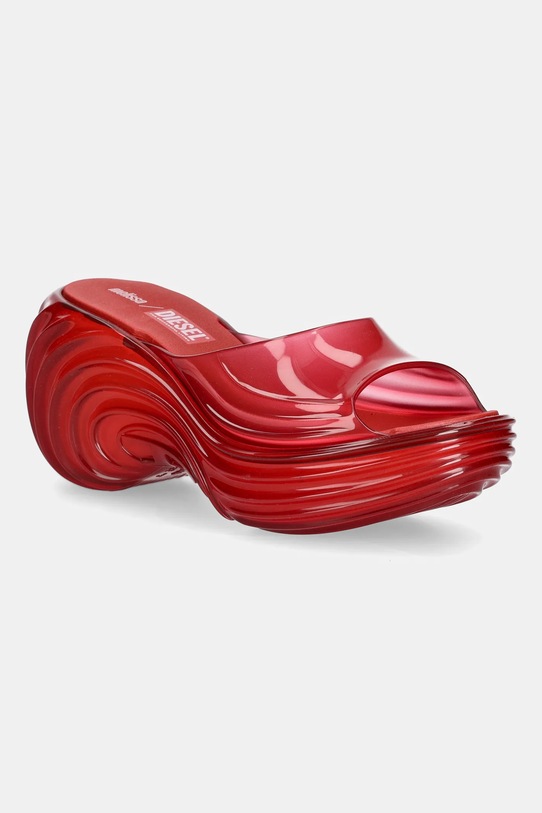 Melissa klapki MELISSA PLATFORM DIESEL AD pozostałe czerwony M.36152