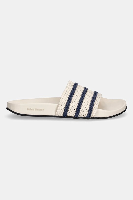 Кожаные шлепанцы adidas Originals x Wales Bonner Adilette JR0228 бежевый SS25