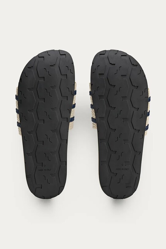 Кожаные шлепанцы adidas Originals x Wales Bonner Adilette JR0228 бежевый