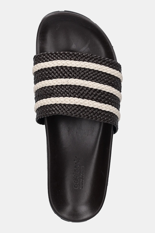 adidas Originals x Wales Bonner leather flip-flops Adilette brown JR0229