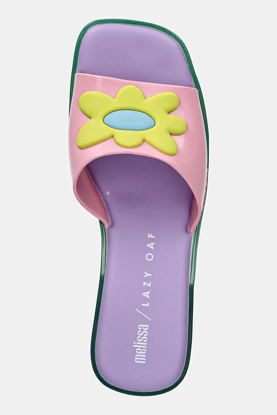 Šľapky Melissa MELISSA SHAPE + LAZY OAF AD fialová M.33566