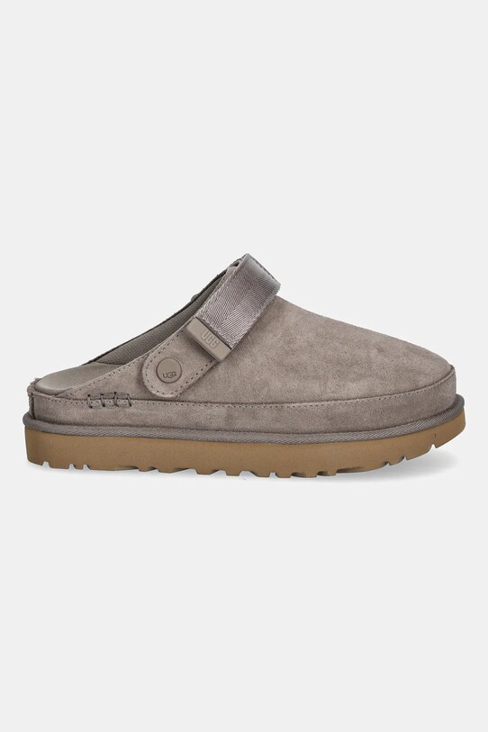 Semišové pantofle UGG Goldenstar Clog 1138252.SKP hnědá SS25