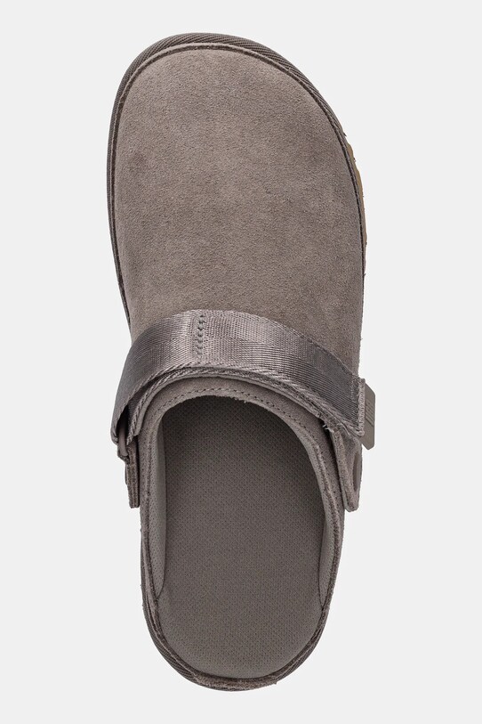 Semišové pantofle UGG Goldenstar Clog hnědá 1138252.SKP