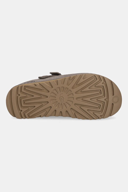 Semišové pantofle UGG Goldenstar Clog 1138252.SKP hnědá