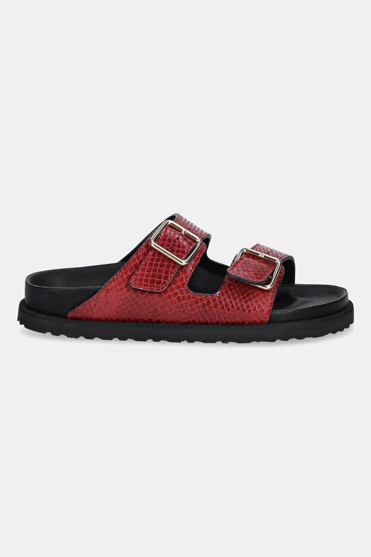 Δερμάτινες παντόφλες Birkenstock 1774 Arizona EXQ LE 1030004 μπορντό SS25