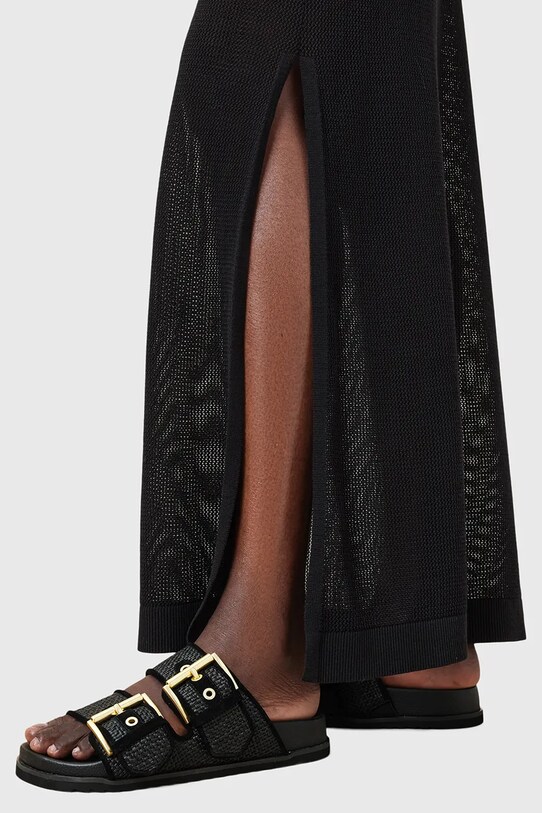 AllSaints papuci Sian Raffia Sandal W090FC