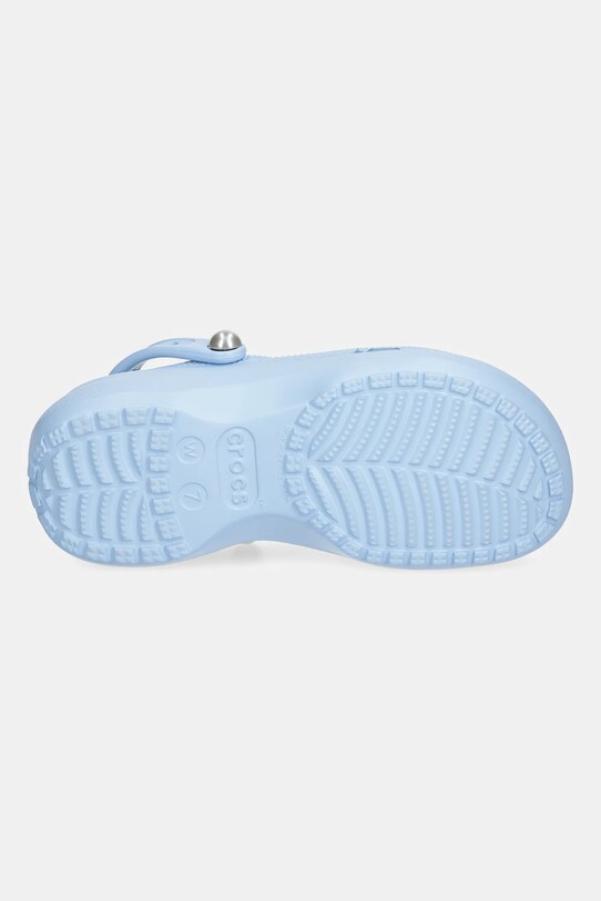 Crocs klapki Classic Platform Pearl Clog 211231.4NS niebieski