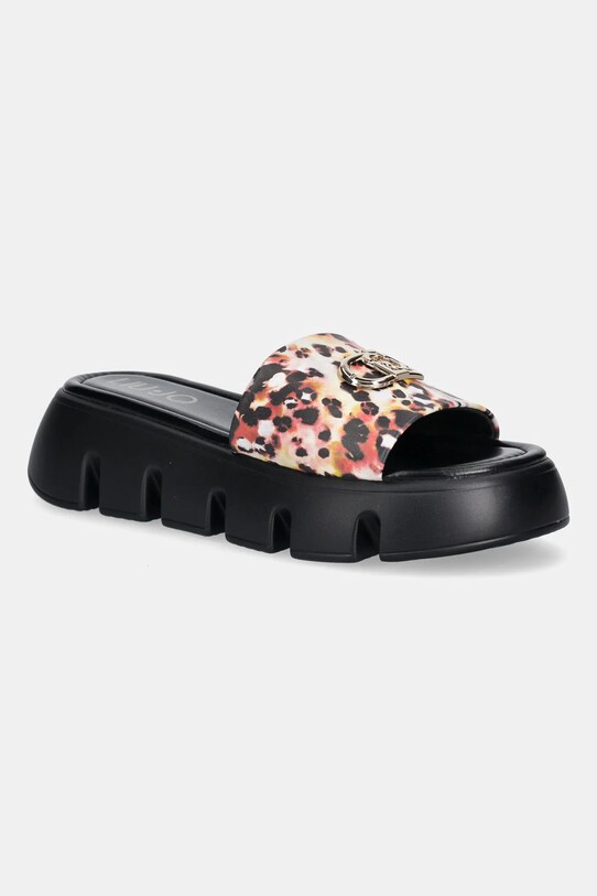 Liu Jo klapki 5-8 cm brązowy VA5227.E0894