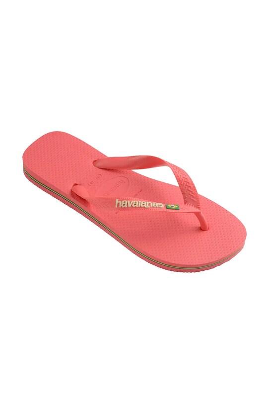 Obuwie Havaianas japonki HAV. BRASIL LOGO TROPICAL 4110850.9260 pomarańczowy