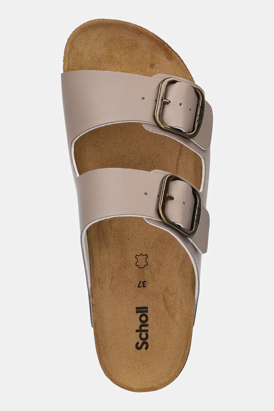 Scholl klapki JOSEPHINE brązowy F321641062