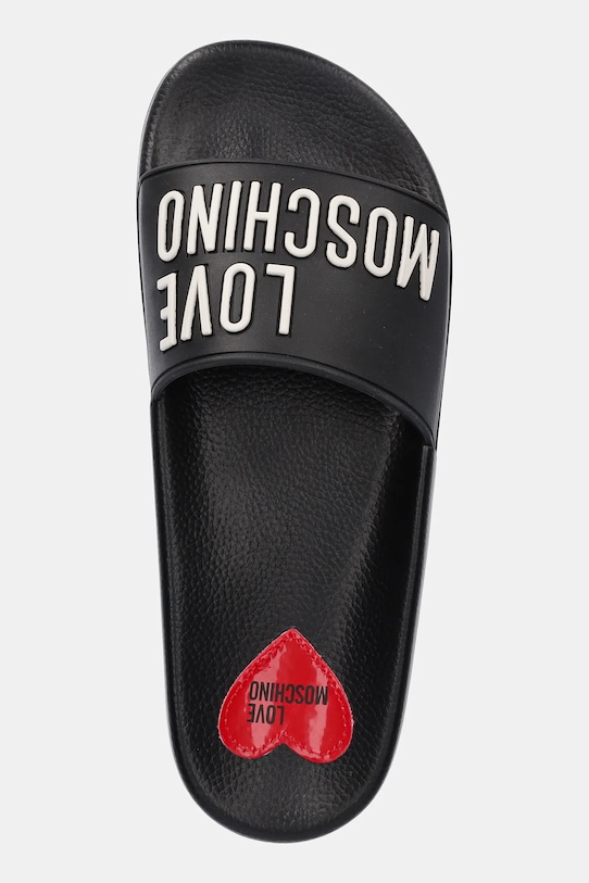 Love Moschino klapki czarny JA28052G0MI14000