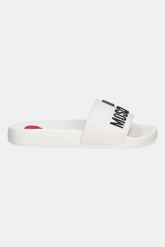 Love Moschino klapki JA28052G0MI14100 biały SS25