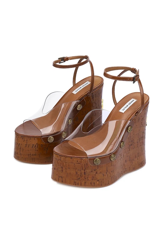 Naked Wolfe sandali Tiger Lilly Tiger.Lilly.Clear marrone SS25