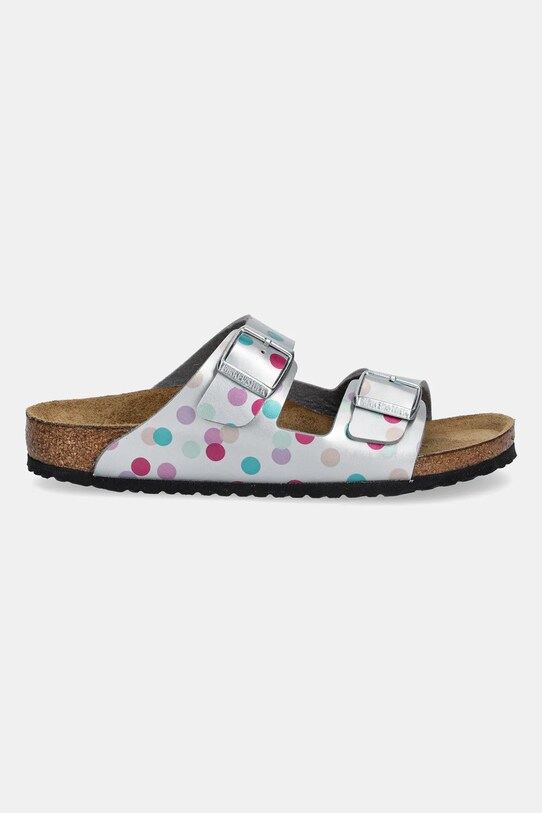 Detské šľapky Birkenstock Arizona 1029842.26.35 strieborná SS25