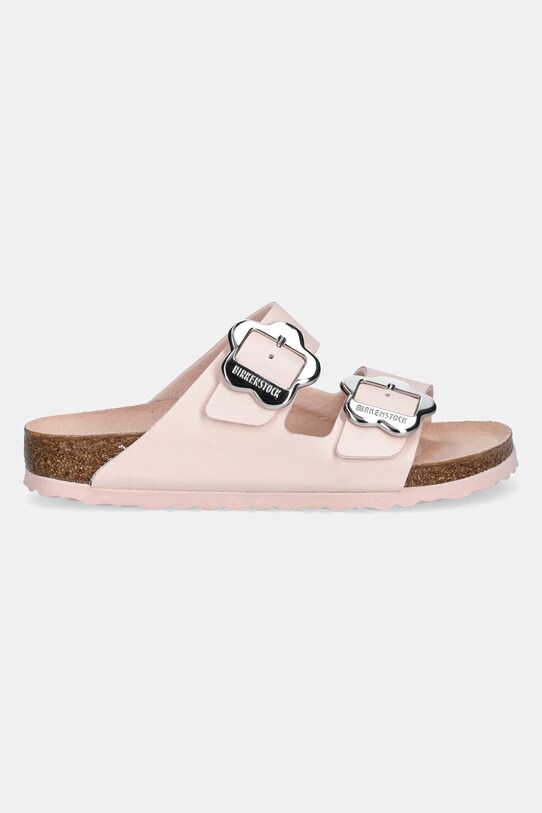Birkenstock papuci copii Arizona Flower Buckle 1029490.36.39 roz SS25