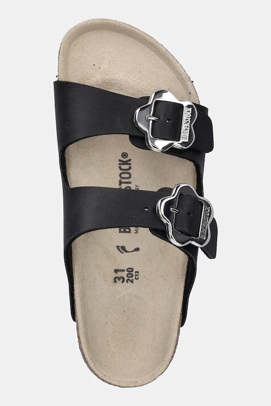 Birkenstock șlapi copii Arizona Flower Buckle negru 1029844.26.35