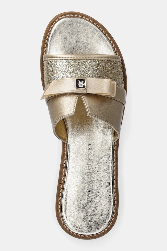 Natikače Tommy Hilfiger zlatna T4A2.33942.35.39