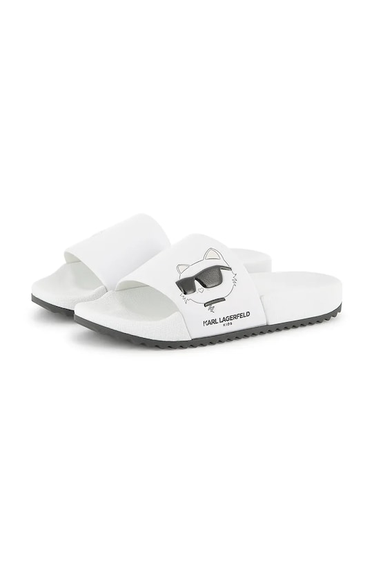 Detské šľapky Karl Lagerfeld biela Z30544.27.35