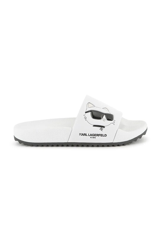 Detské šľapky Karl Lagerfeld Z30544.27.35 biela
