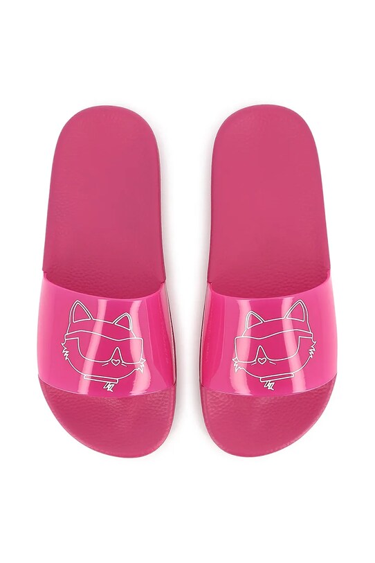Karl Lagerfeld șlapi copii roz Z30369.36.39