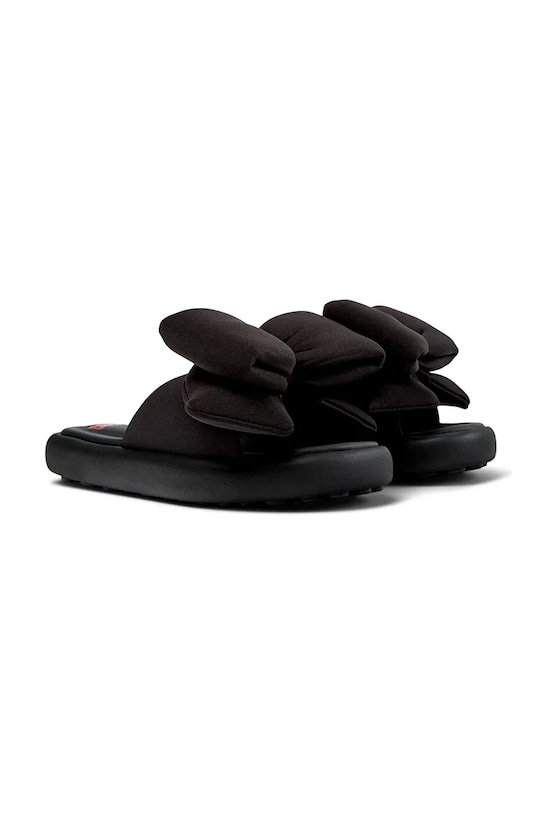 Детские шлепанцы Camper Pelotas Flota Sandal Kids Planet friendly чёрный K800624.25.27